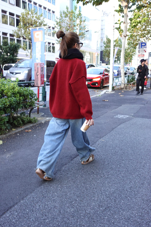 ベーシックルーズニット